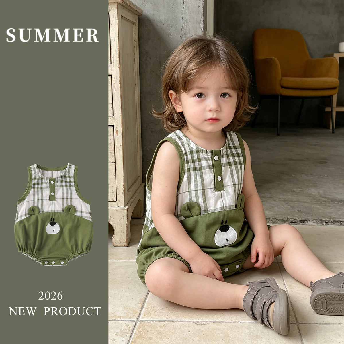 Baby Lightweight Boy Romper Baby Onesie