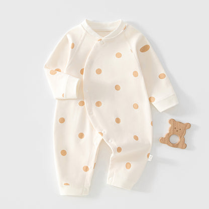 Infant Onesie  Newborn Clothes Long Sleeve Baby Romper Cute Home Wear