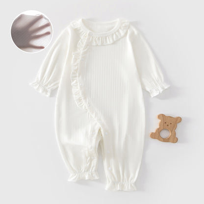 Infant Long Sleeve Bodysuit Lightweight Baby Girl Clothes Seamless Onesie