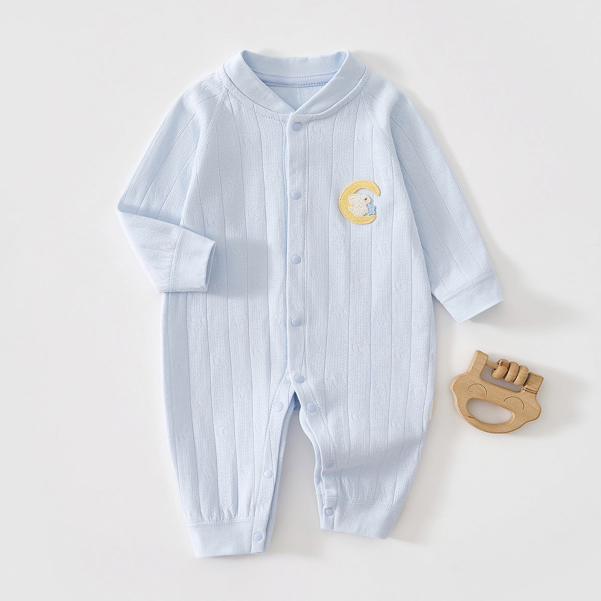 Baby Romper Newborn Clothes Pure Cotton Long Sleeve Sleepwear Baby Onesie Crawling Suit