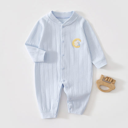 Baby Romper Newborn Clothes Pure Cotton Long Sleeve Sleepwear Baby Onesie Crawling Suit