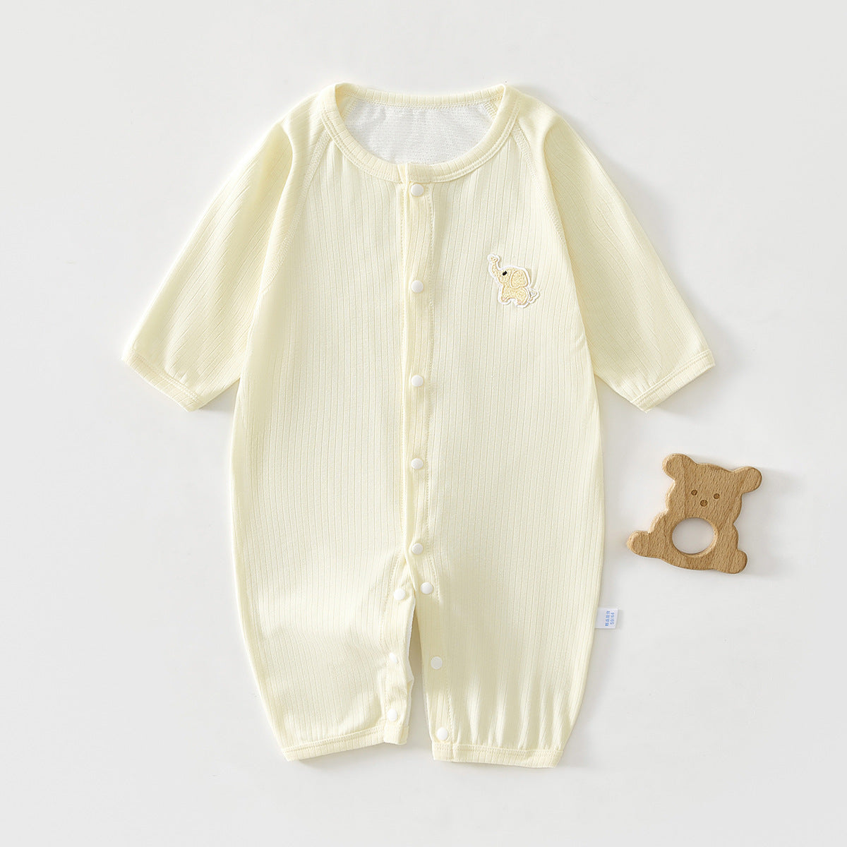 Baby Lightweight Unisex Baby Air Conditioning Sleepwear Outfit Newborn Long Sleeve Breathable Harlow Clothes