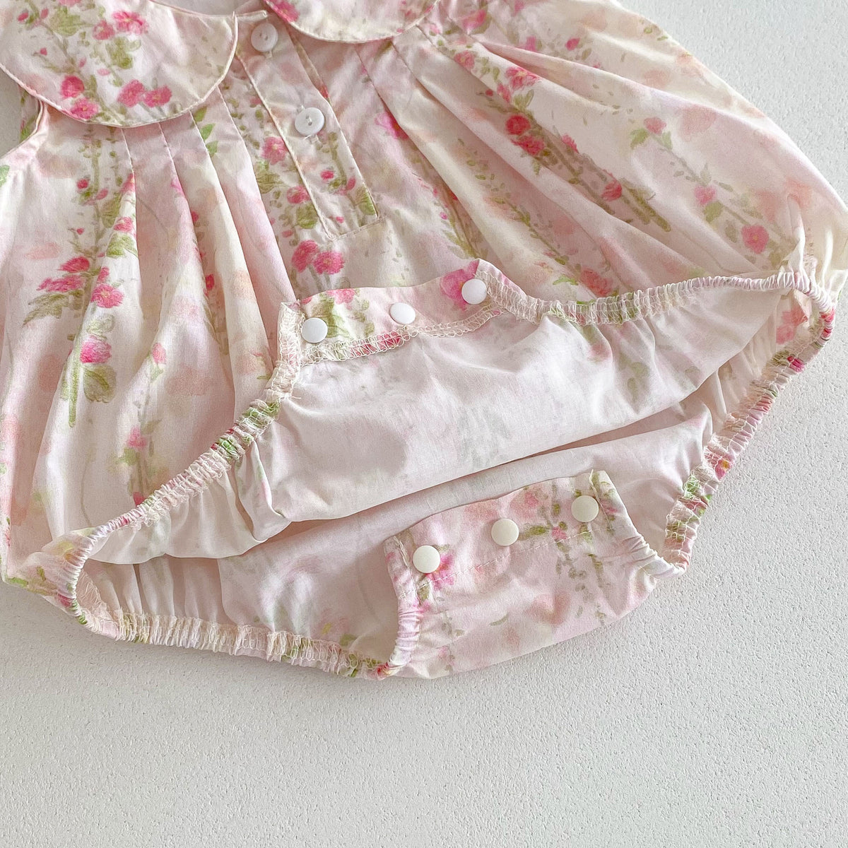 Baby Clothes SummerStyle Newborn Romper Girl Baby Onesie Princess 1-Month 100-Day Bodysuit Cotton