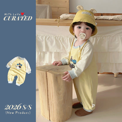 Baby Romper Clothing Newborn Baby Clothes Crawler Cartoon Super Cute Outing Wear