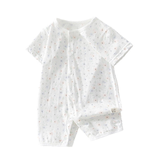 Romper Lightweight Newborn Jumpsuit  Short Sleeve Baby Clothing Onesie Sleepwear