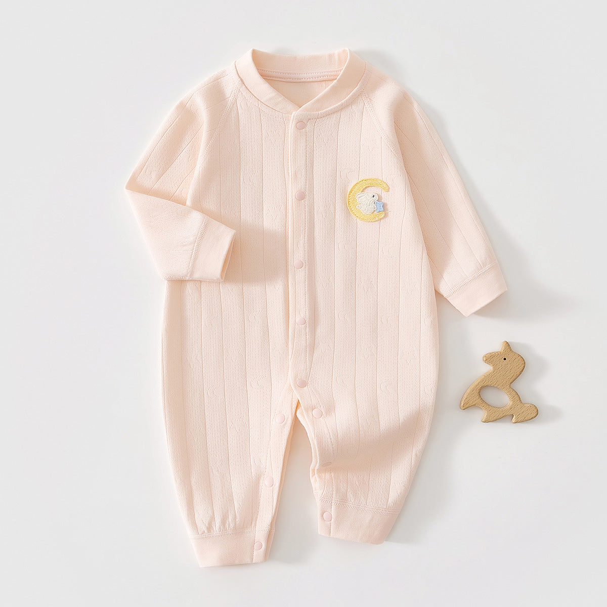 Baby Romper Newborn Clothes Pure Cotton Long Sleeve Sleepwear Baby Onesie Crawling Suit