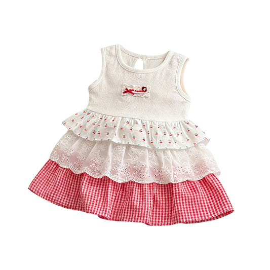 Baby Girl Cute Cake Dress Sweet Girl Clothes Infant Dress