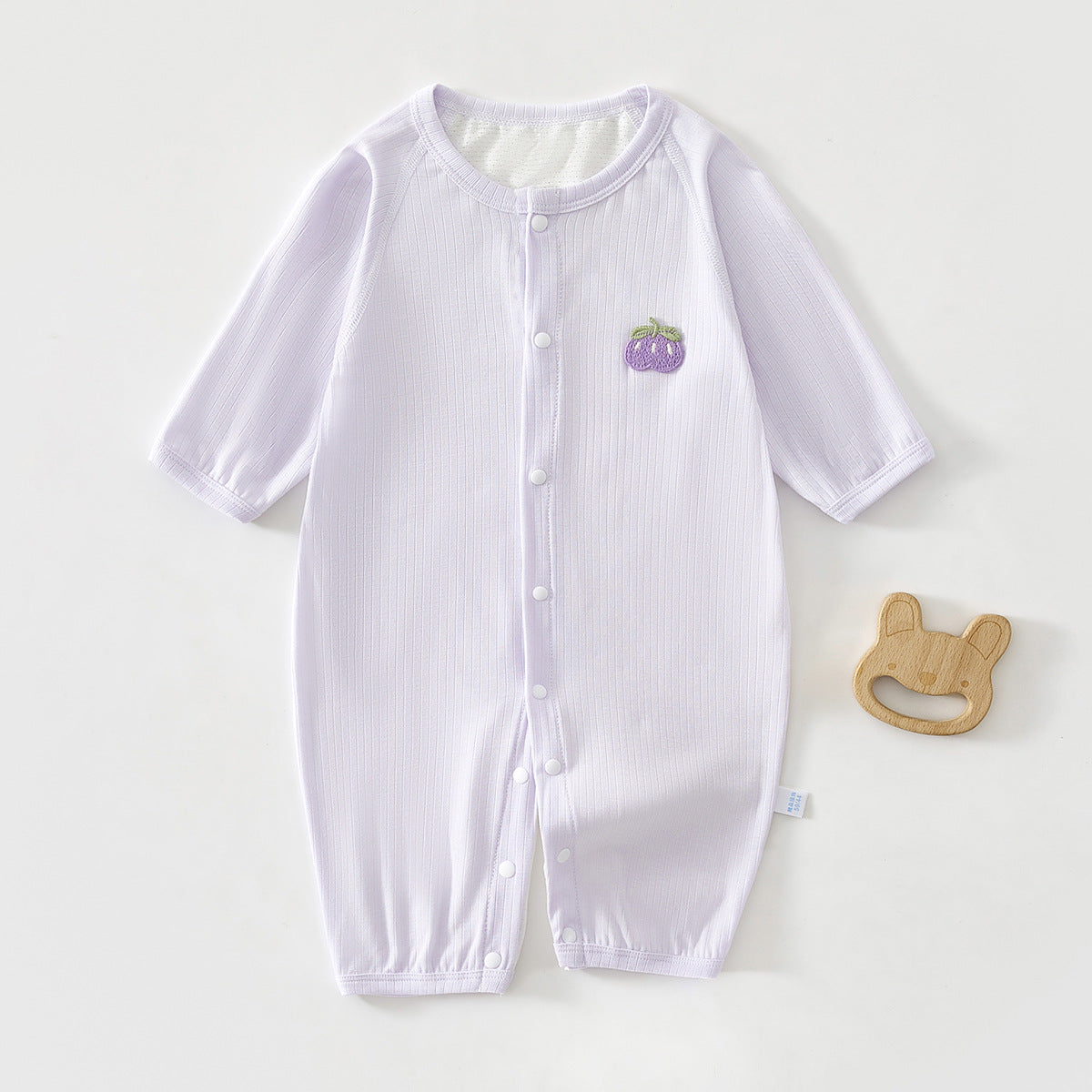 Baby Lightweight Unisex Baby Air Conditioning Sleepwear Outfit Newborn Long Sleeve Breathable Harlow Clothes