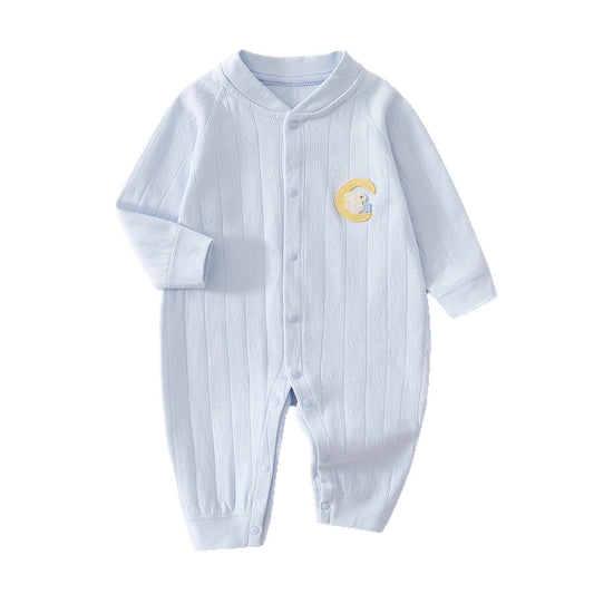 Baby Romper Newborn Clothes Pure Cotton Long Sleeve Sleepwear Baby Onesie Crawling Suit