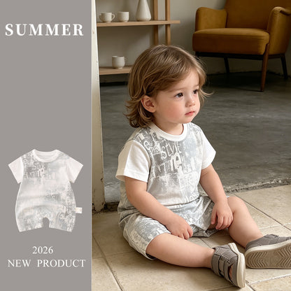 Clothing Baby Vest Romper Lightweight Newborn Outfit Outdoor Crawler Suit