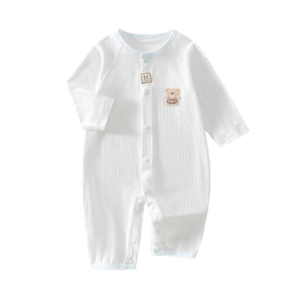 Baby Romper Sleepwear Newborn Long Sleeve Outing Air Conditioning Suit