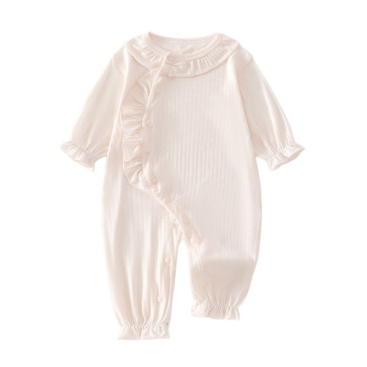 Infant Long Sleeve Bodysuit Lightweight Baby Girl Clothes Seamless Onesie